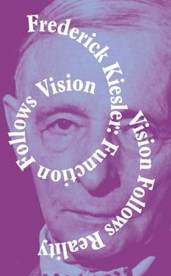 Book cover for Function Follows Vision, Vision Follows Reality