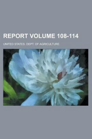 Cover of Report Volume 108-114