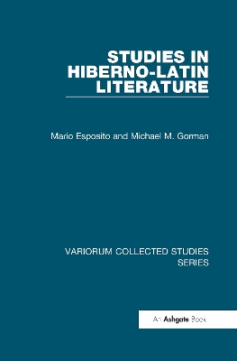 Book cover for Studies in Hiberno-Latin Literature