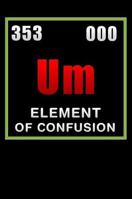 Book cover for Um element of confusion