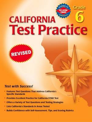 Book cover for California Test Practice, Grade 6