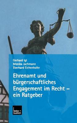 Book cover for Ehrenamt Und Burgerschaftliches Engagement Im Recht -- Ein Ratgeber