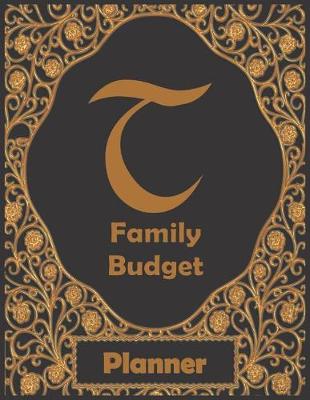 Book cover for T Family Budget Planner