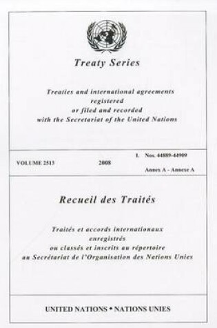 Cover of Treaty Series