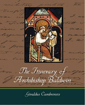 Book cover for The Itinerary of Archibishop Baldwin