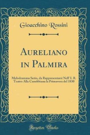 Cover of Aureliano in Palmira