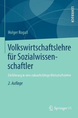 Cover of Volkswirtschaftslehre Fur Sozialwissenschaftler