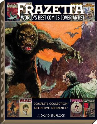 Book cover for Frazetta: World's Best Comics Cover Artist