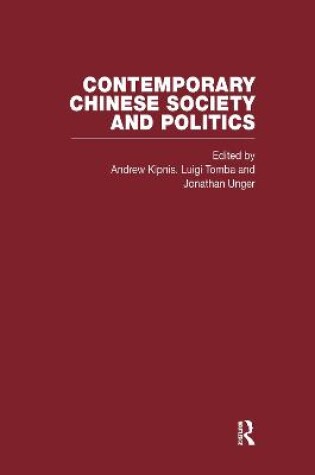 Cover of Contemporary Chinese Society and Politics