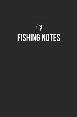 Book cover for Fishing Notebook - Fishing Diary - Fishing Journal - Gift for Fishermen