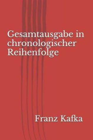 Cover of Gesamtausgabe in chronologischer Reihenfolge