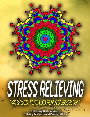 Book cover for STRESS RELIEVING ADULT COLORING BOOK - Vol.4