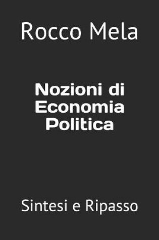 Cover of Nozioni di Economia Politica