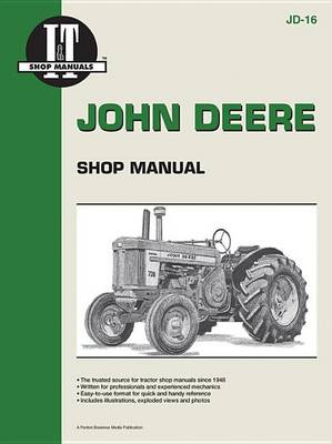 Book cover for John Deere Model 520-730 Tractor Service Repair Manual