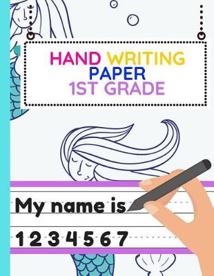 Book cover for Hand Writing Paper 1st Grade