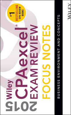 Book cover for Wiley CPAexcel Exam Review 2015 Focus Notes