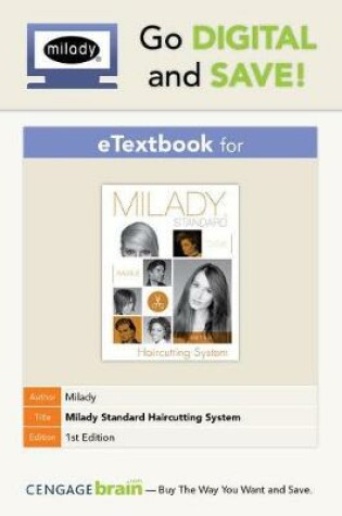 Cover of Printed Access Card for Milady Standard Haircutting System eBook