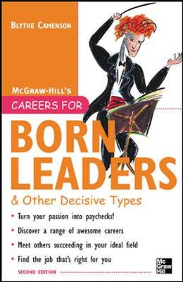 Book cover for Careers for Born Leaders & Other Decisive Types, Second edition