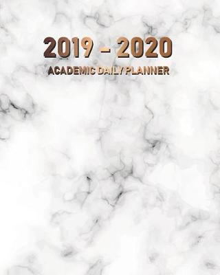 Book cover for Academic Daily Planner 2019-2020