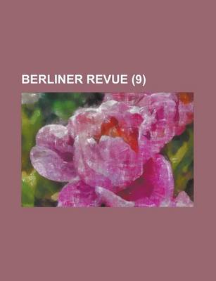 Book cover for Berliner Revue (9 )