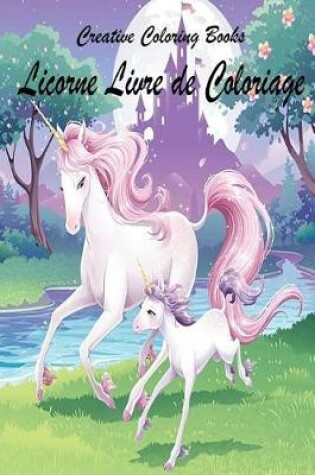 Cover of Licorne Livre de Coloriage