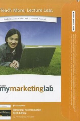 Cover of MyLab Marketing with Pearson eText -- Access Card -- for Marketing
