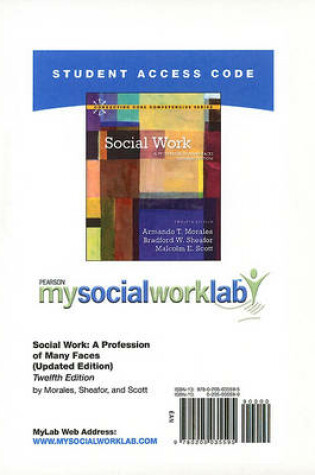 Cover of MyLab Social Work -- Standalone Access Card -- for Social Work