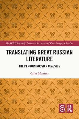 Book cover for Translating Great Russian Literature