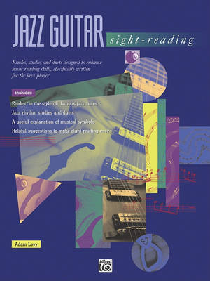 Book cover for Jazz Guitar Sight-Reading