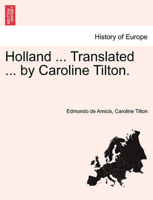 Book cover for Holland ... Translated ... by Caroline Tilton.