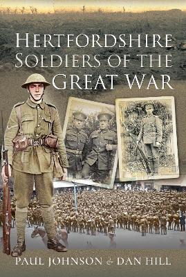 Book cover for Hertfordshire Soldiers of The Great War