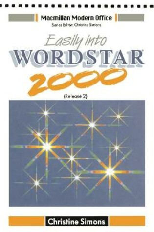 Cover of Easily into WORDSTAR 2000