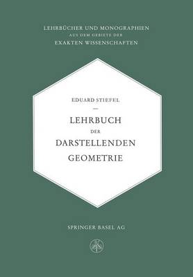 Book cover for Lehrbuch Der Darstellenden Geometrie