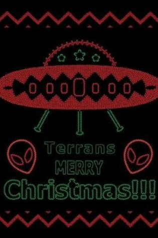 Cover of Terrans Merry Christmas Alien UFO Comic Book
