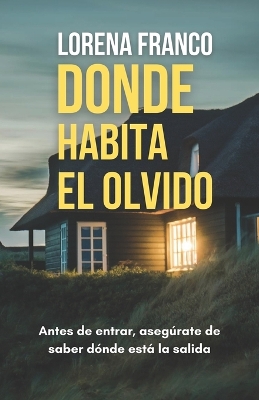 Book cover for Donde habita el olvido