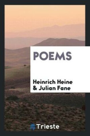 Cover of Poems [a Selection] Tr. by J. Fane