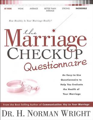 Book cover for The Marriage Checkup Questionnaire