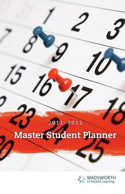 Book cover for Becoming a Master Student Planner 2011-2012