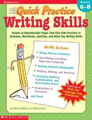 Book cover for Quick Practice Writing Skills
