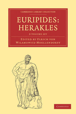 Cover of Euripides, Herakles 2 Volume Paperback Set