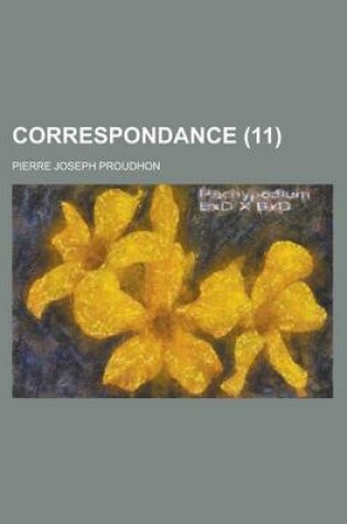 Cover of Correspondance (11)
