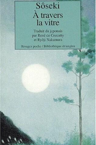 Cover of A travers la vitre