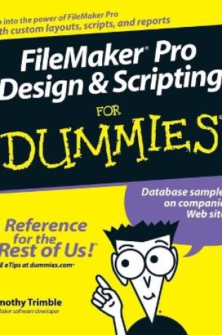 Cover of FileMaker Pro Design and Scripting For Dummies