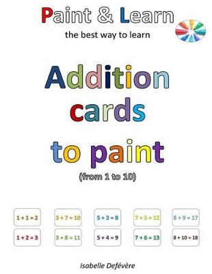 Book cover for Addition cards to paint (from 1 to 10)