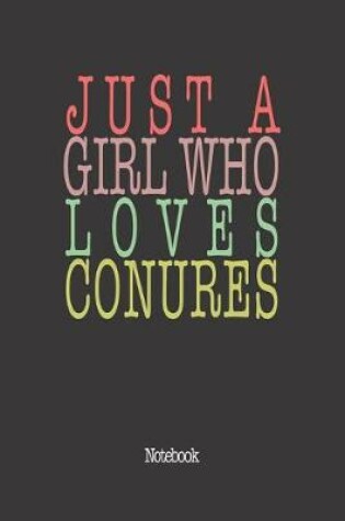 Cover of Just A Girl Who Loves Conures.
