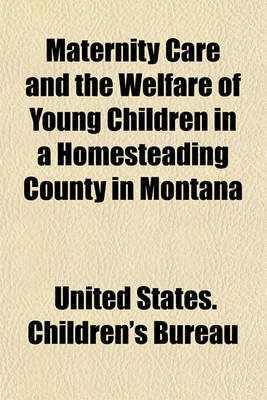 Book cover for Maternity Care and the Welfare of Young Children in a Homesteading County in Montana