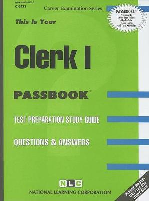 Book cover for Clerk I