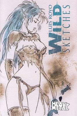 Book cover for Luis Royo Wild Sketches Volume 2