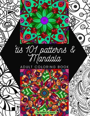 Book cover for 'tis 101 Patterns & Mandalas