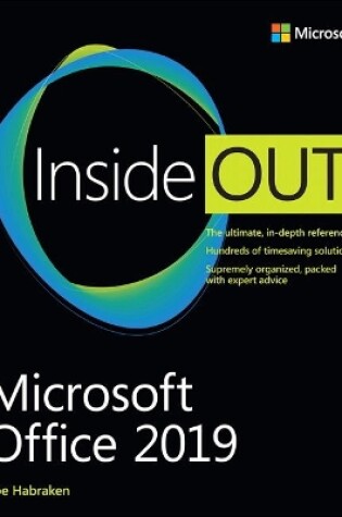 Cover of Microsoft Office 2019 Inside Out